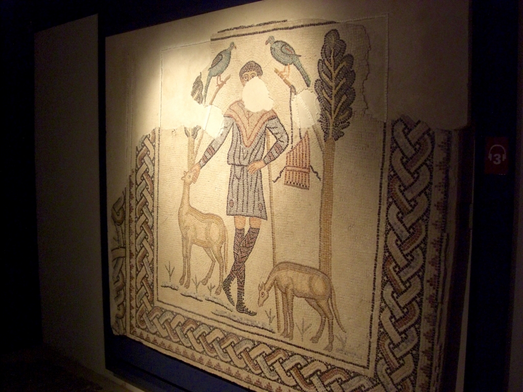 Domus dei Tappeti di Pietra-Mosaico del Buon Pastore - Clawsb