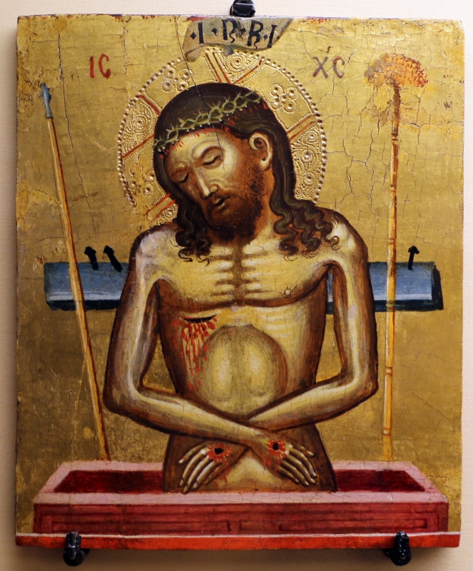 Pittore cretese, cristo in pietà, xv-xvi secolo - Sailko