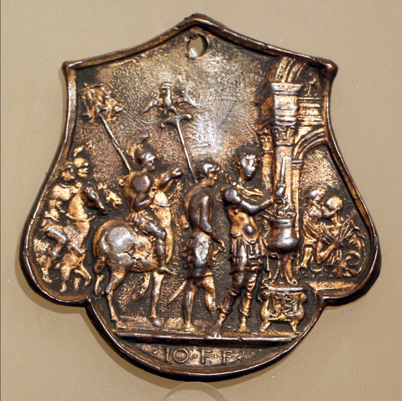 Giovanni fonduli da cremona, muzio scevola, 1490 ca. 0 - Sailko