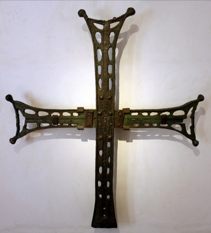 Croce in bronzo, dal tetto di san vitale, VI secolo - Sailko