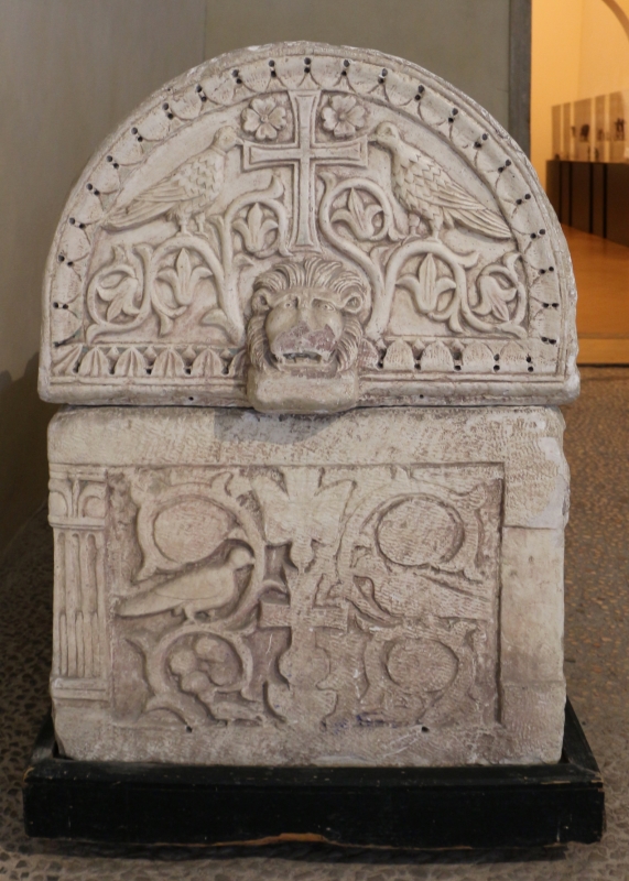Calco del sarcofago ravennate dell'arcivescovo teodoro, 02 - Sailko