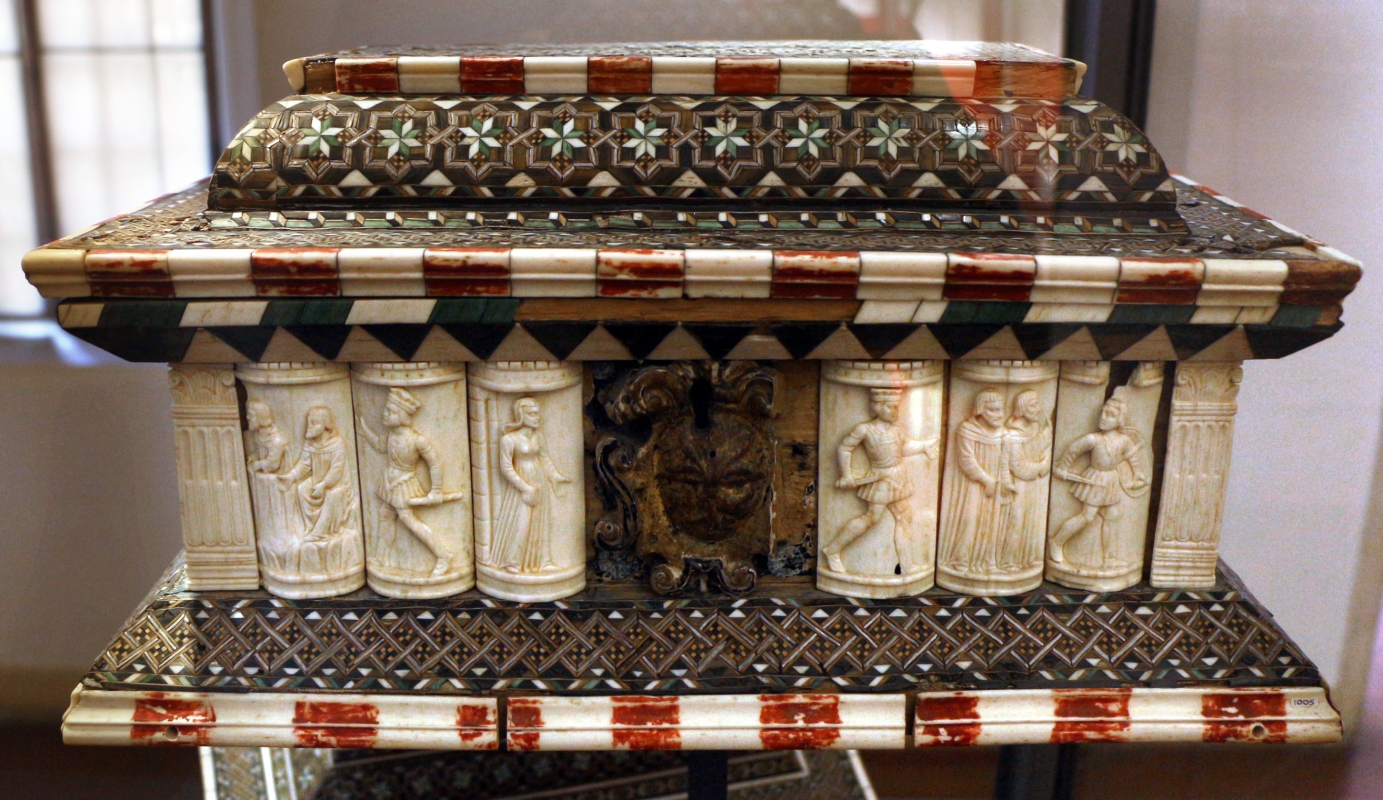 Bottega delle storie di susanna I, cofanetto con storie di susanna, italia del nord, 1425-1450 ca - Sailko