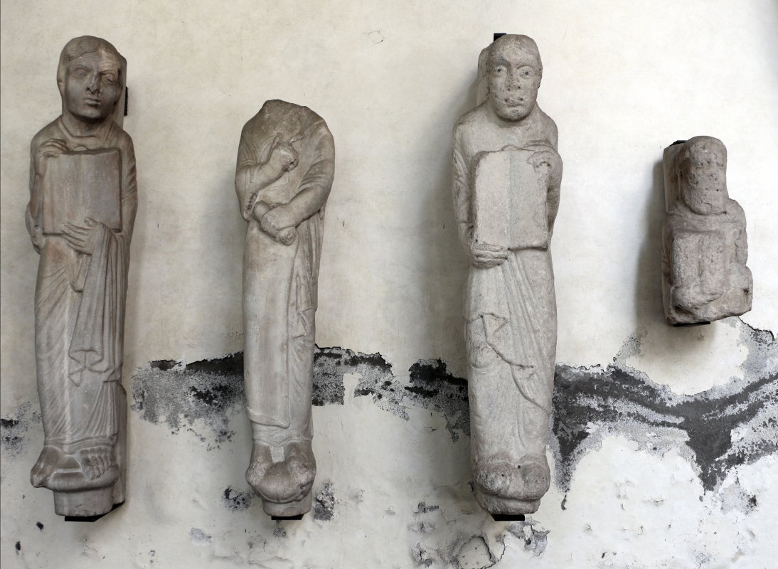 Statue-colonne, 1150-75 ca, da s. vitale - Sailko