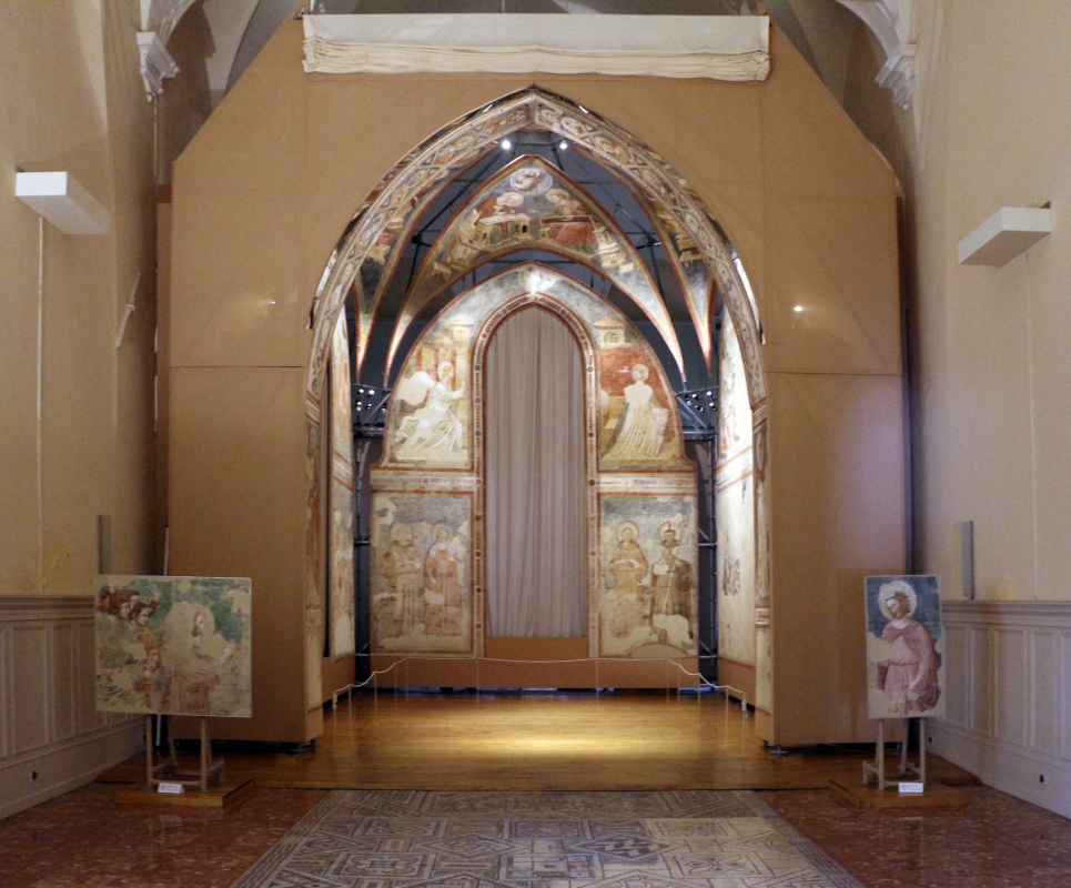 Pietro da rimini e bottega, affreschi dalla chiesa di s. chiara a ravenna, 1310-20 ca. 01 - Sailko