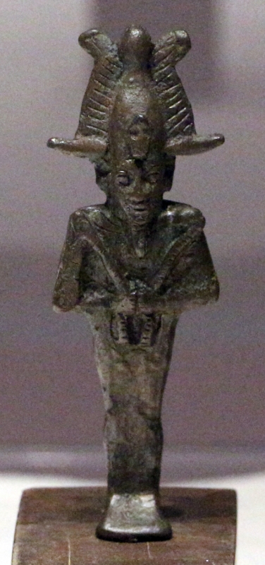 Egitto, osiride mummiforme, bronzo, VIII-IV secolo ac. ca. 01 - Sailko