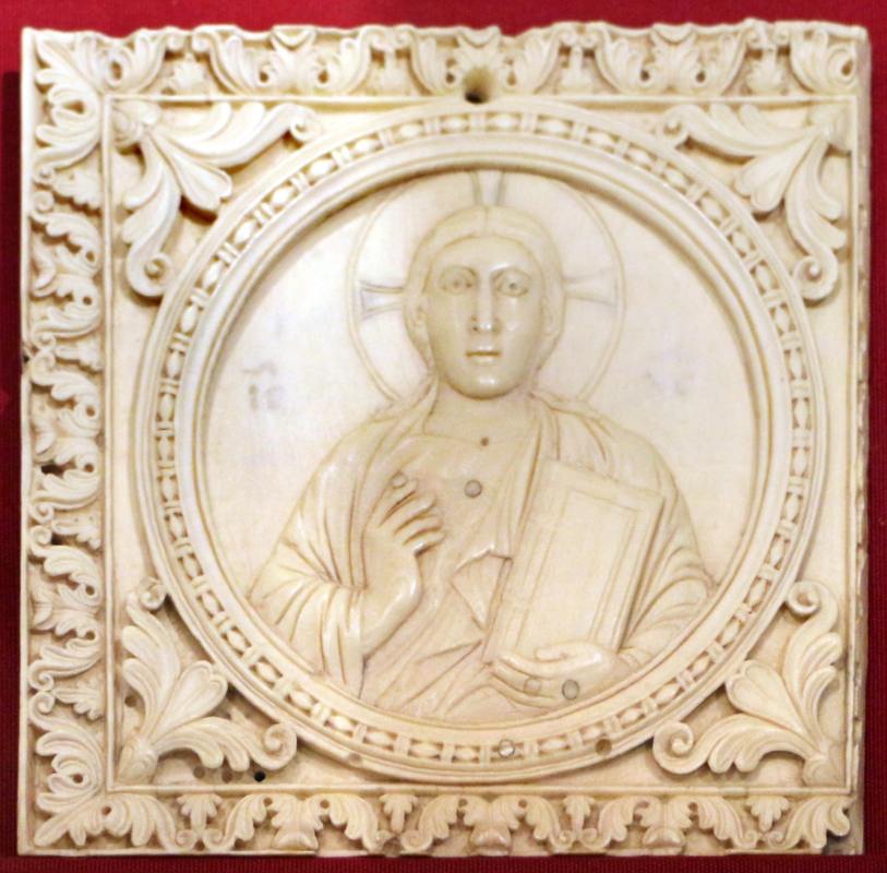 Arte carolingia del nord-italia, formelle con cristo, 790-810 dc ca - Sailko