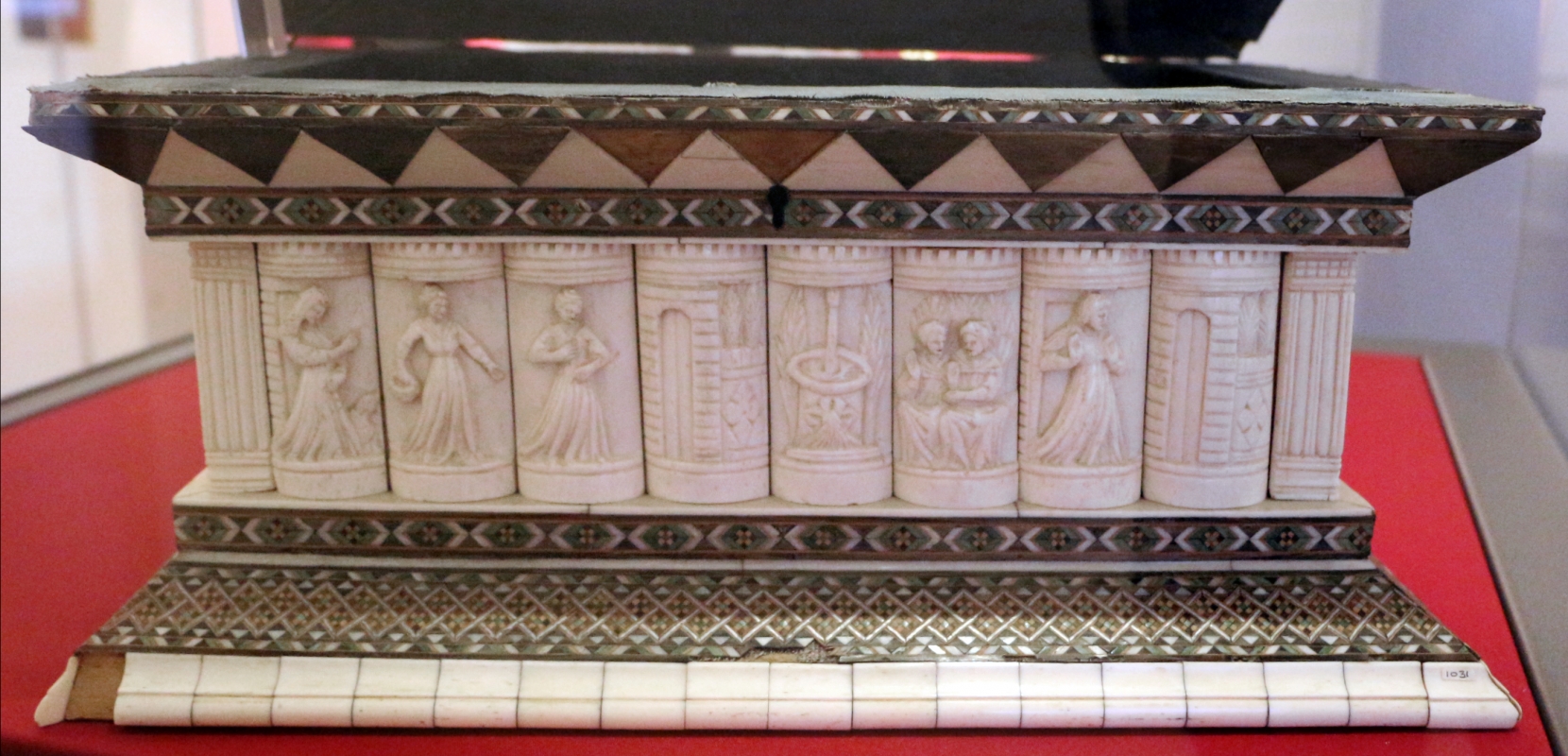 Bottega delle storie di susanna II, cofanetto con storie di susanna, italia del nord, 1450-1475 ca. 02 - Sailko