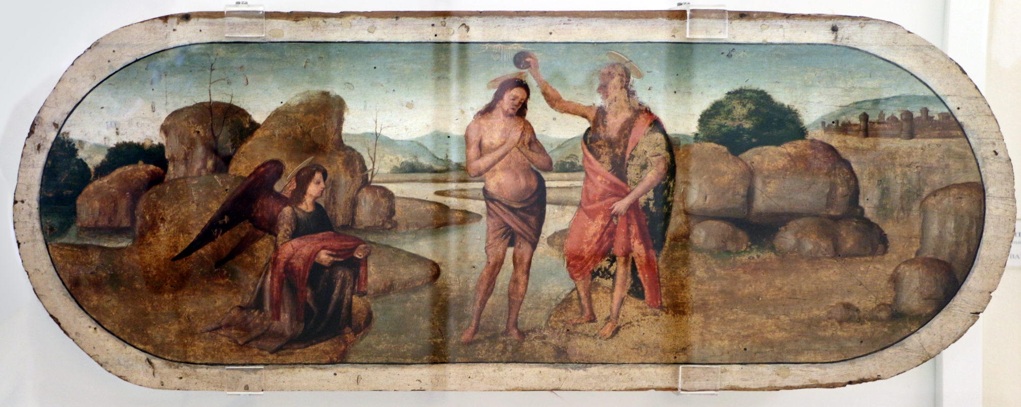 Bartolomeo di giovanni, battesimo di cristo, 1480-1500 ca - Sailko