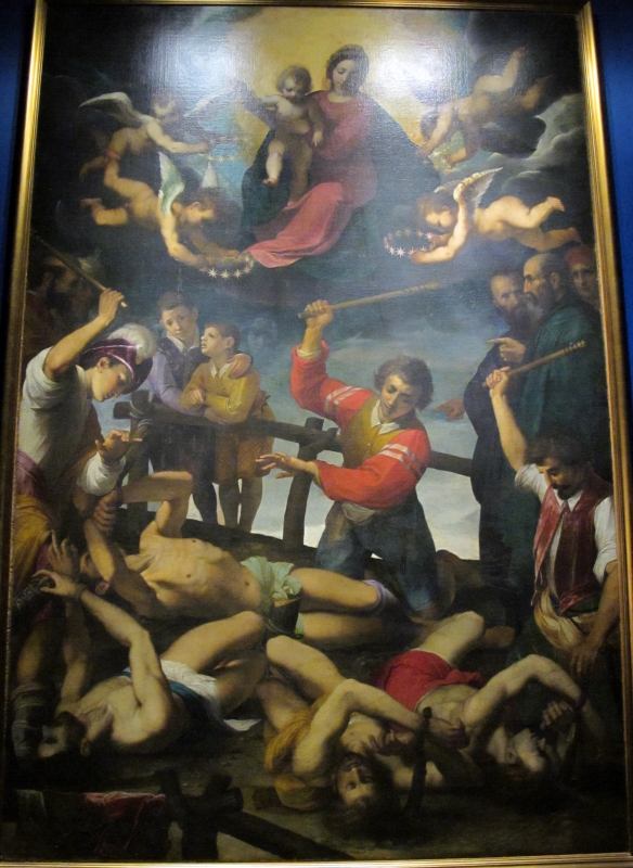 Jacopo ligozzi, martirio dei ss. 4 coronati, 1596 (museo città di ravenna) 01 - Sailko