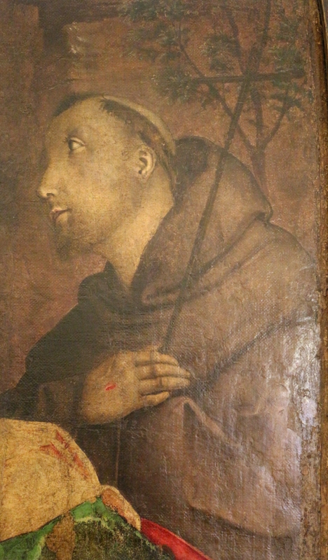 Francesco zaganelli da cotignola, crocifissione, 05 san francesco - Sailko