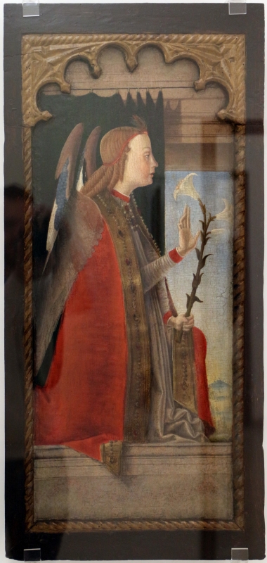 Pittore ferrarese, arcangelo gabriele, xv secolo - Sailko