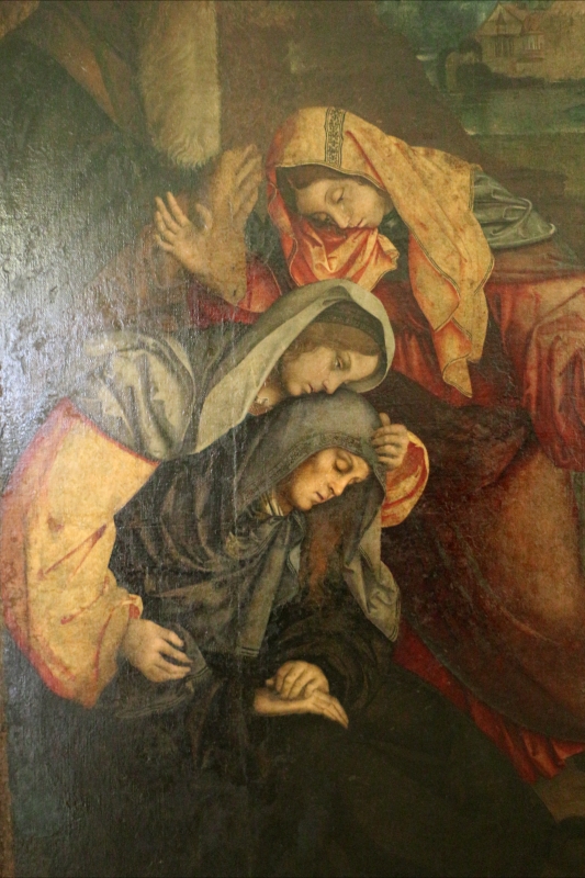 Francesco zaganelli da cotignola, crocifissione, 03 tre marie - Sailko