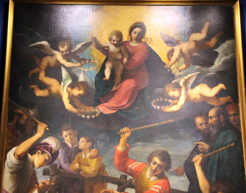 Jacopo ligozzi, martirio dei ss. 4 coronati, 1596 (museo città di ravenna) 002 - Sailko