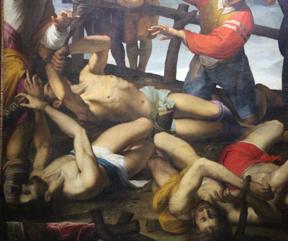 Jacopo ligozzi, martirio dei ss. 4 coronati, 1596 (museo città di ravenna) 004 - Sailko