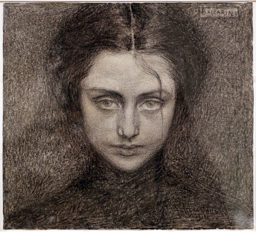 Domenico beccarini, testa di donna (la bitta), 1903 - Sailko