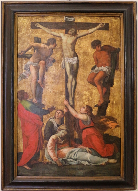 Pittore romagnolo, crocifissione, 1550-1610 ca - Sailko