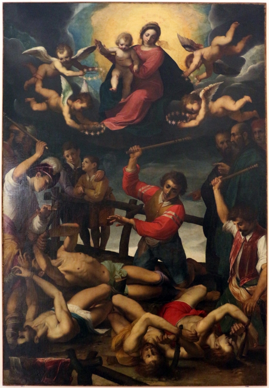 Jacopo ligozzi, martirio dei quattro santi coronati, 01 - Sailko