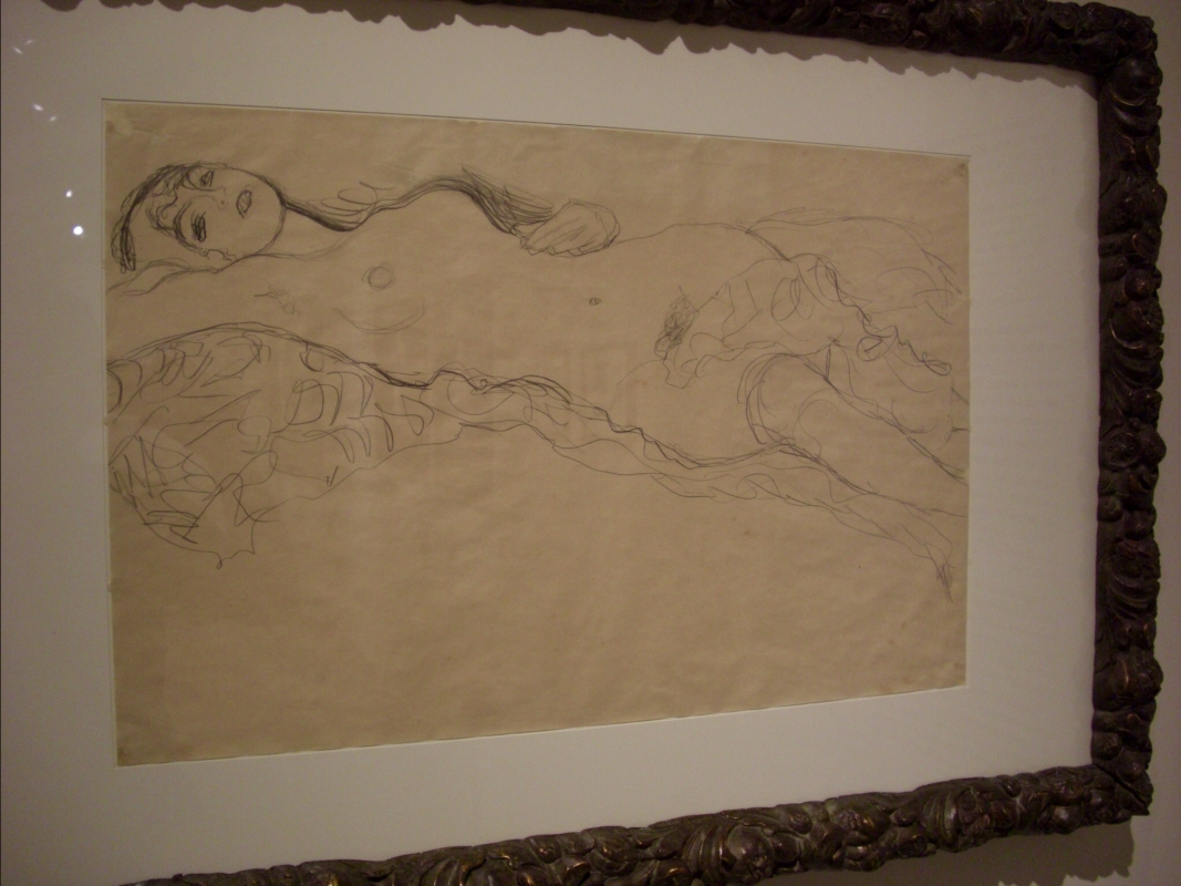 Pinacoteca di Ravenna,Gustav Klimt "Nudo" - Clawsb