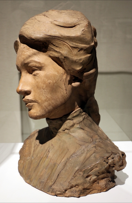 Domenico beccarini, testa di donna, 1903 - Sailko