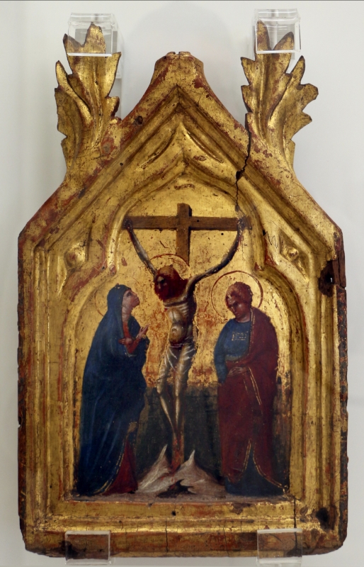 Artista veneto-marchigiano, crocifisione coi dolenti, 1375-1400 ca - Sailko