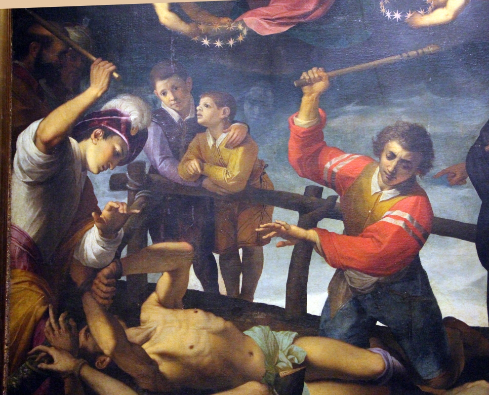 Jacopo ligozzi, martirio dei ss. 4 coronati, 1596 (museo città di ravenna) 003 - Sailko