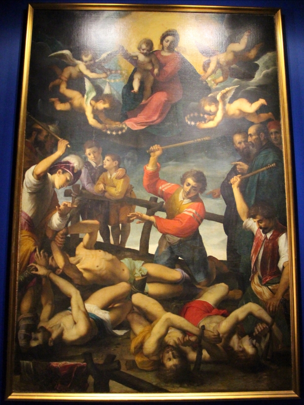 Jacopo ligozzi, martirio dei ss. 4 coronati, 1596 (museo città di ravenna) 001 - Sailko