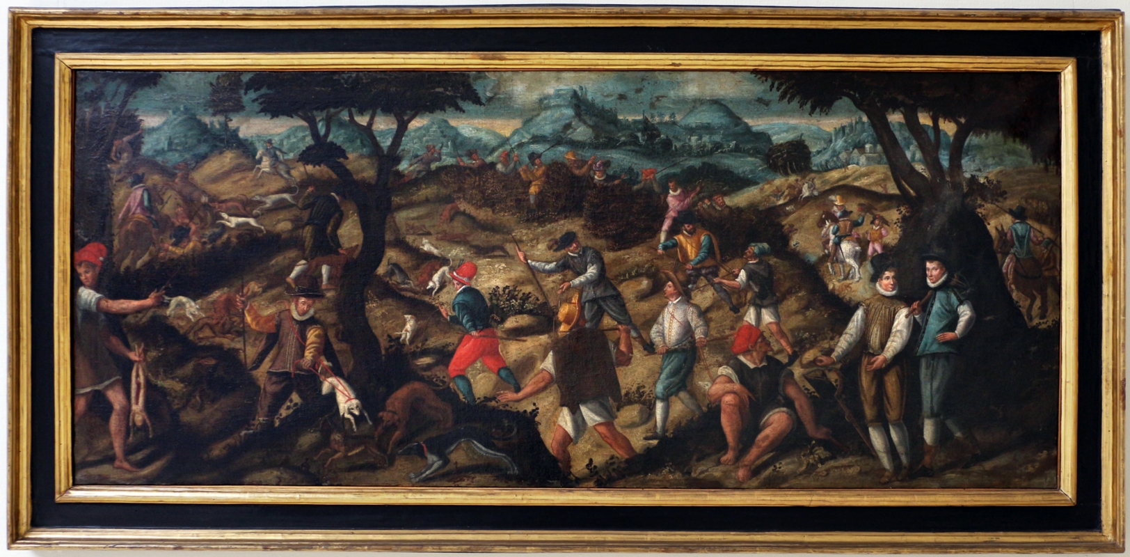 Livio e gianfranco modigliani, caccia alla lepre, 1575-1605 ca - Sailko
