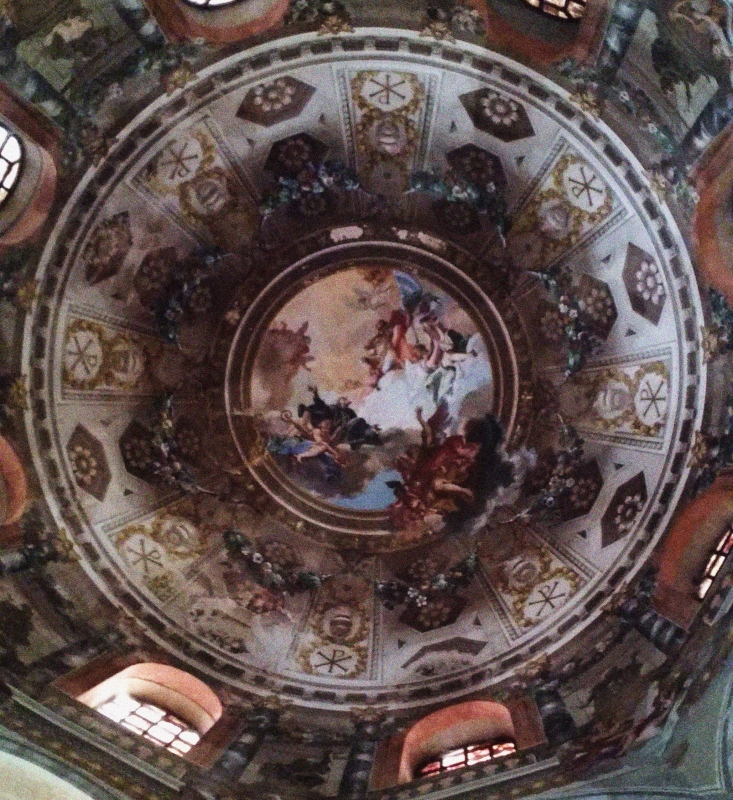 Affresco cupola San Vitale - Archeologia91