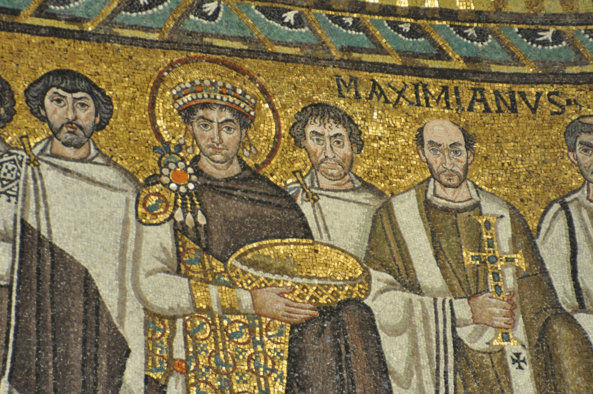 SanVitale mosaico emperador Justiniano - Hispalois