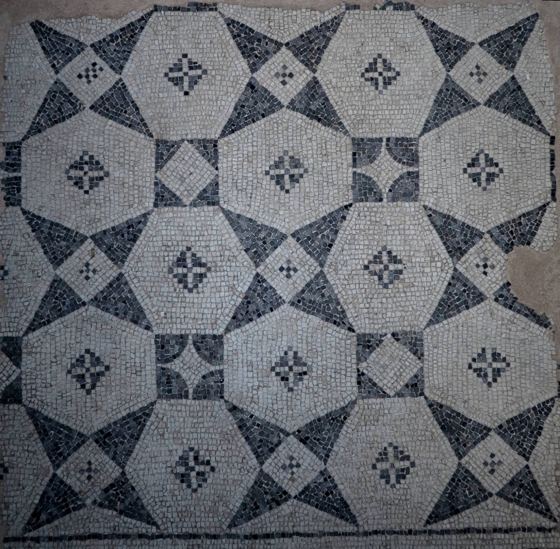 Mosaico monocromo romano - MikiRa70
