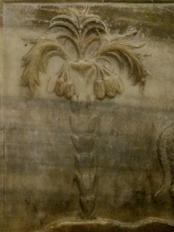 GallaPlacidia sarcofago Constantino III detalle palmera - Hispalois