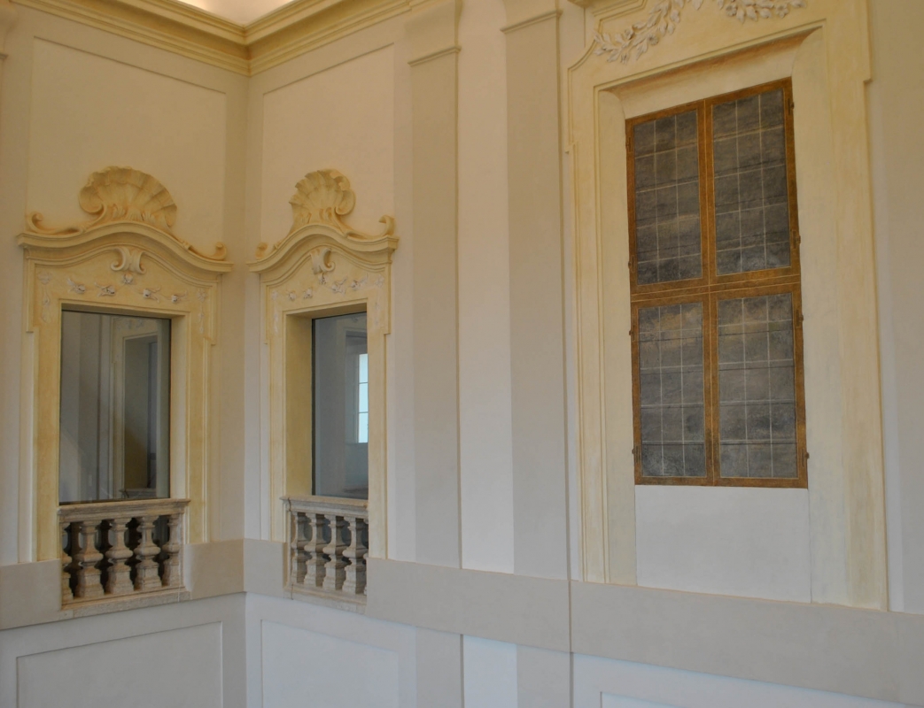 Palazzo Rasponi Dalle Teste (Ravenna) - finestre scalone - Nicola Quirico