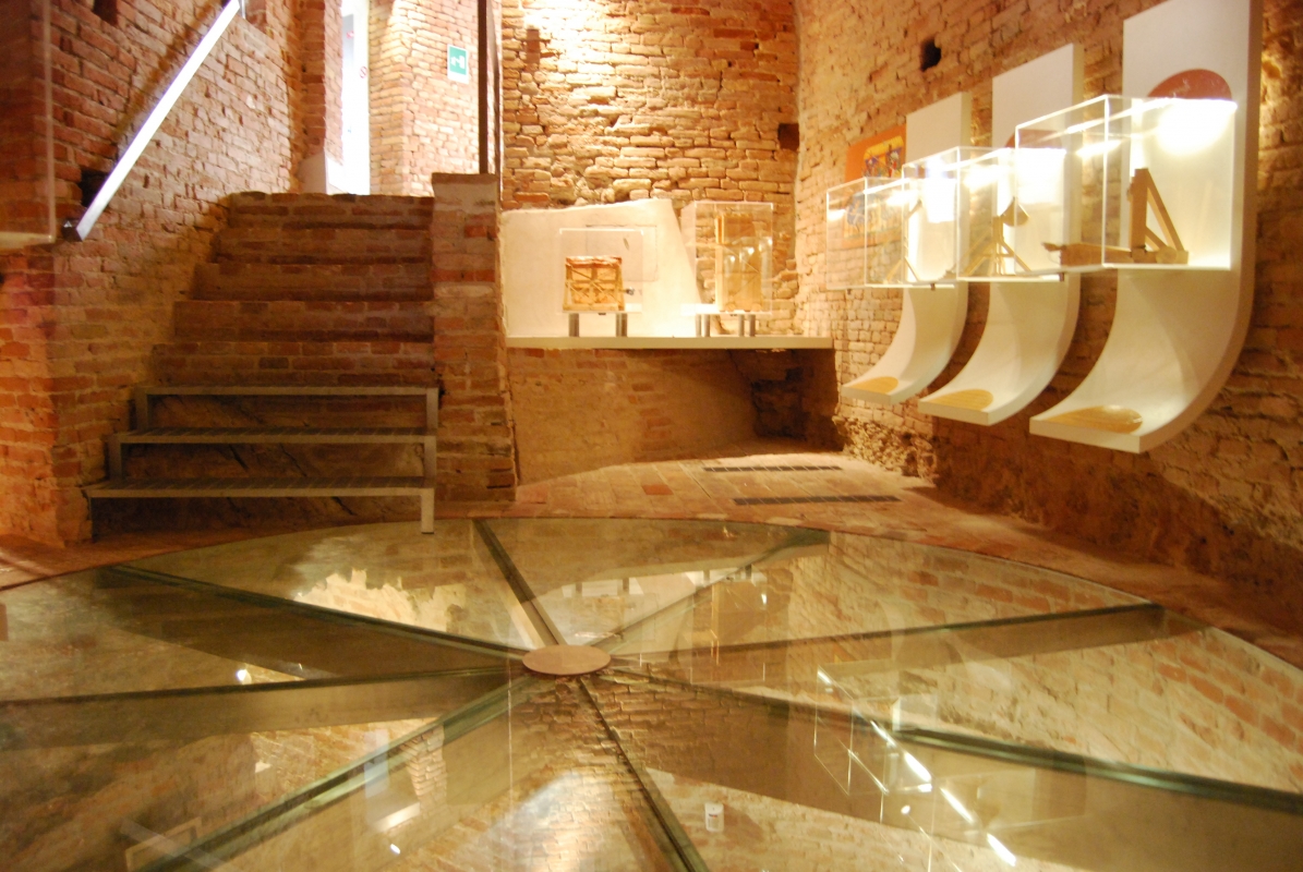 pavimento di vetro - Rocca di Riolo