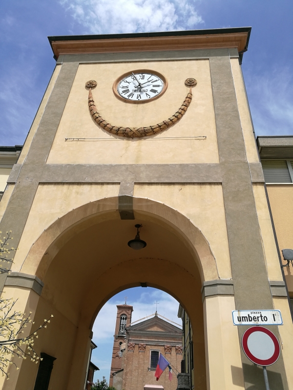 Torre civica (o Torre dell'Orologio) - Sant'Agata sul Santerno (RA) 4 - Enea Emiliani