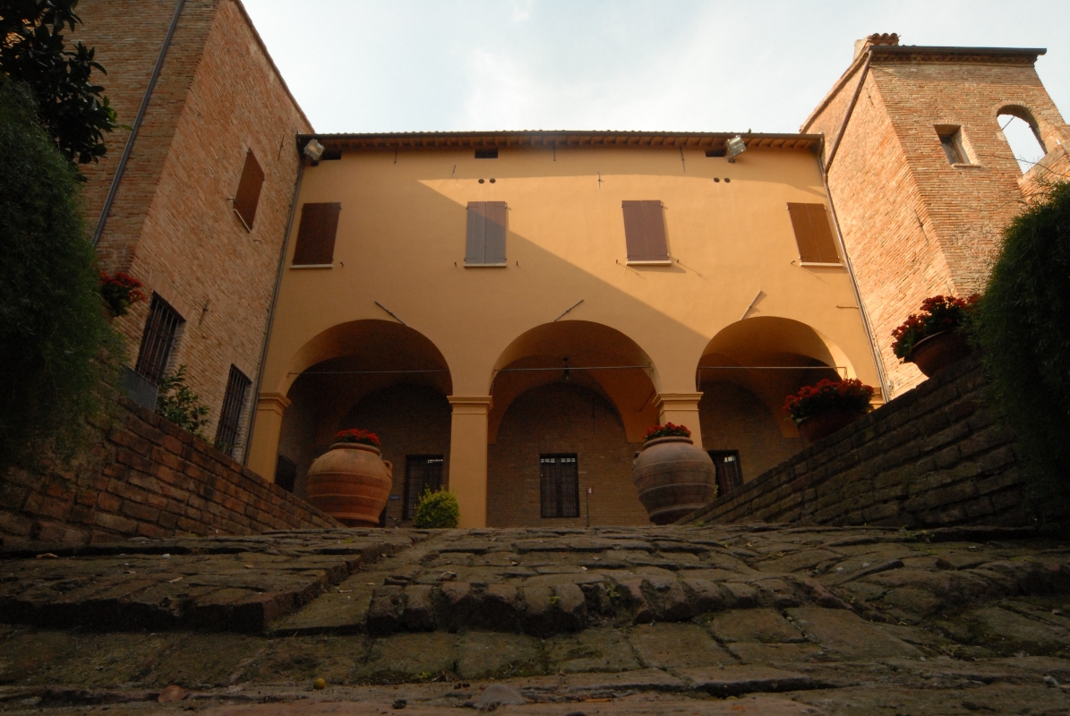 Museo del Castello - Rocca Sforzesca Corte interna - Comune di Bagnara di Romagna