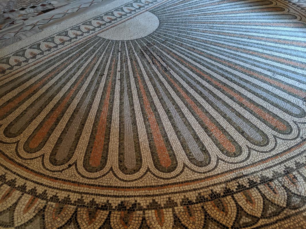 San Vitale Shell-Like Floor Mosaic - Conor Manley