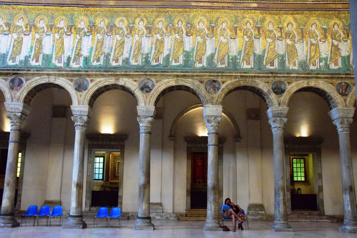 PAUSA DI RIPOSO-Basilica di S.Apollinare Nuovo-Ravenna (RA)-ID 0390141376 - Marcospinelli1959