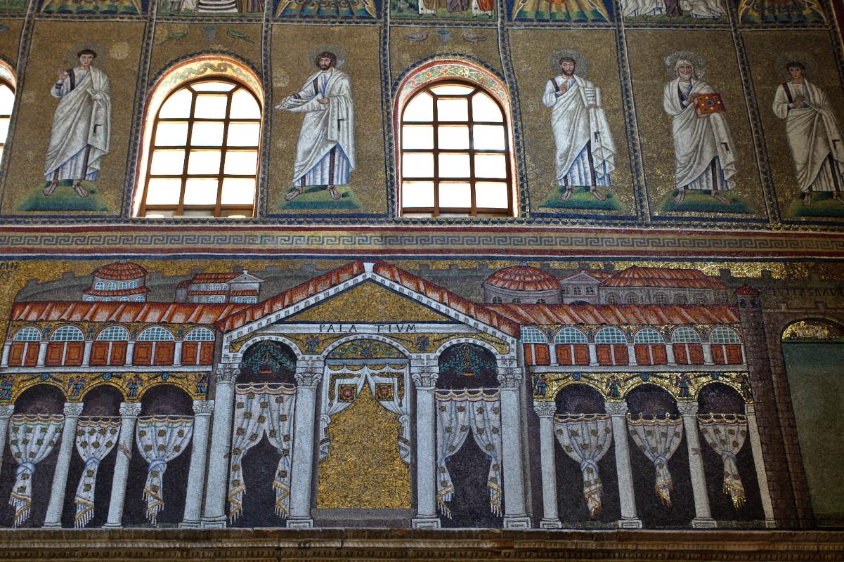 Sant'Apollinare Nuovo mosaici - Tommaso Trombetta