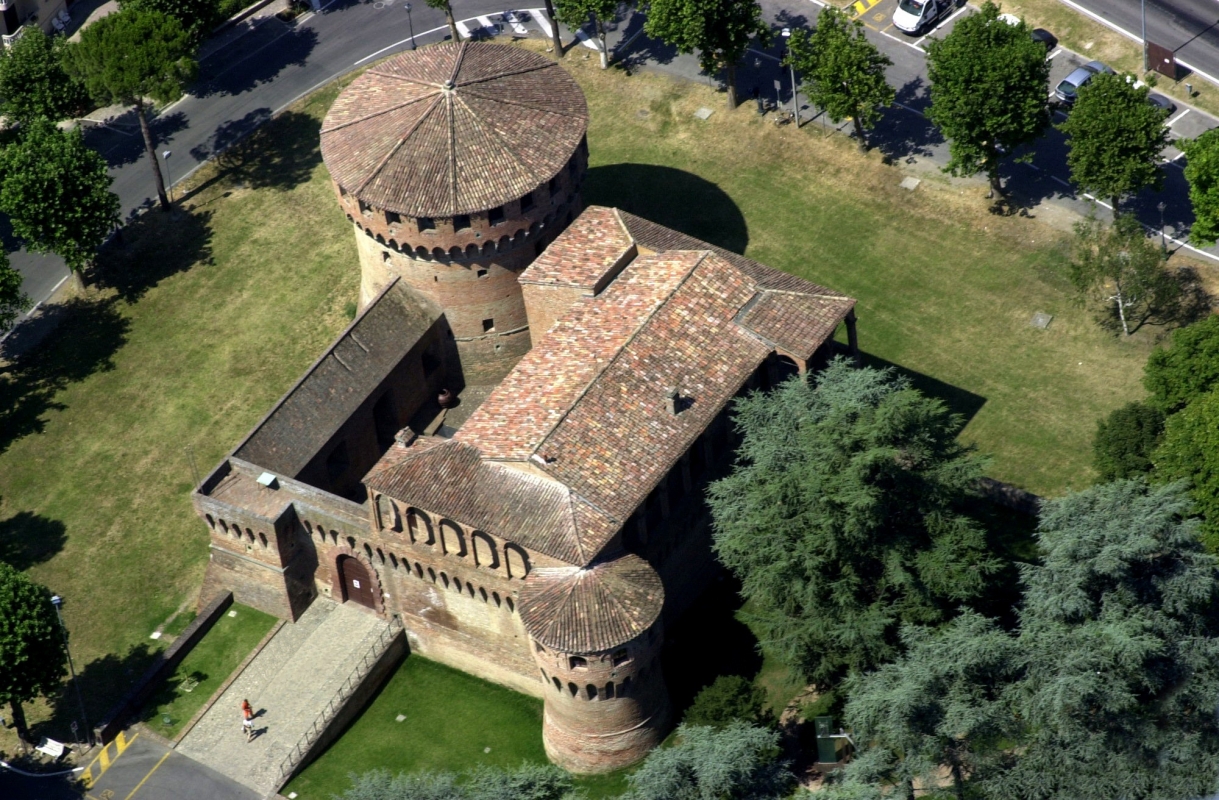 Rocca Sforzesca - Bagnara di Romagna - veduta aerea - Maurizio Molinari