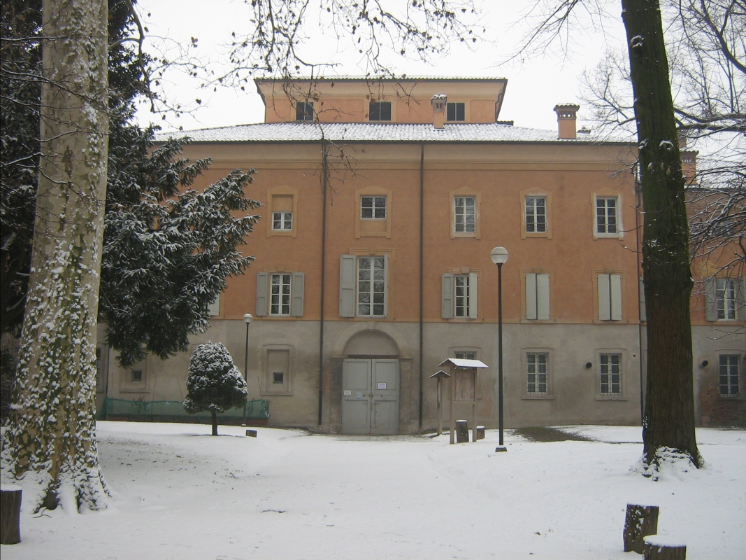 Palazzo Sartoretti e parco in inverno - Claudio Magnani