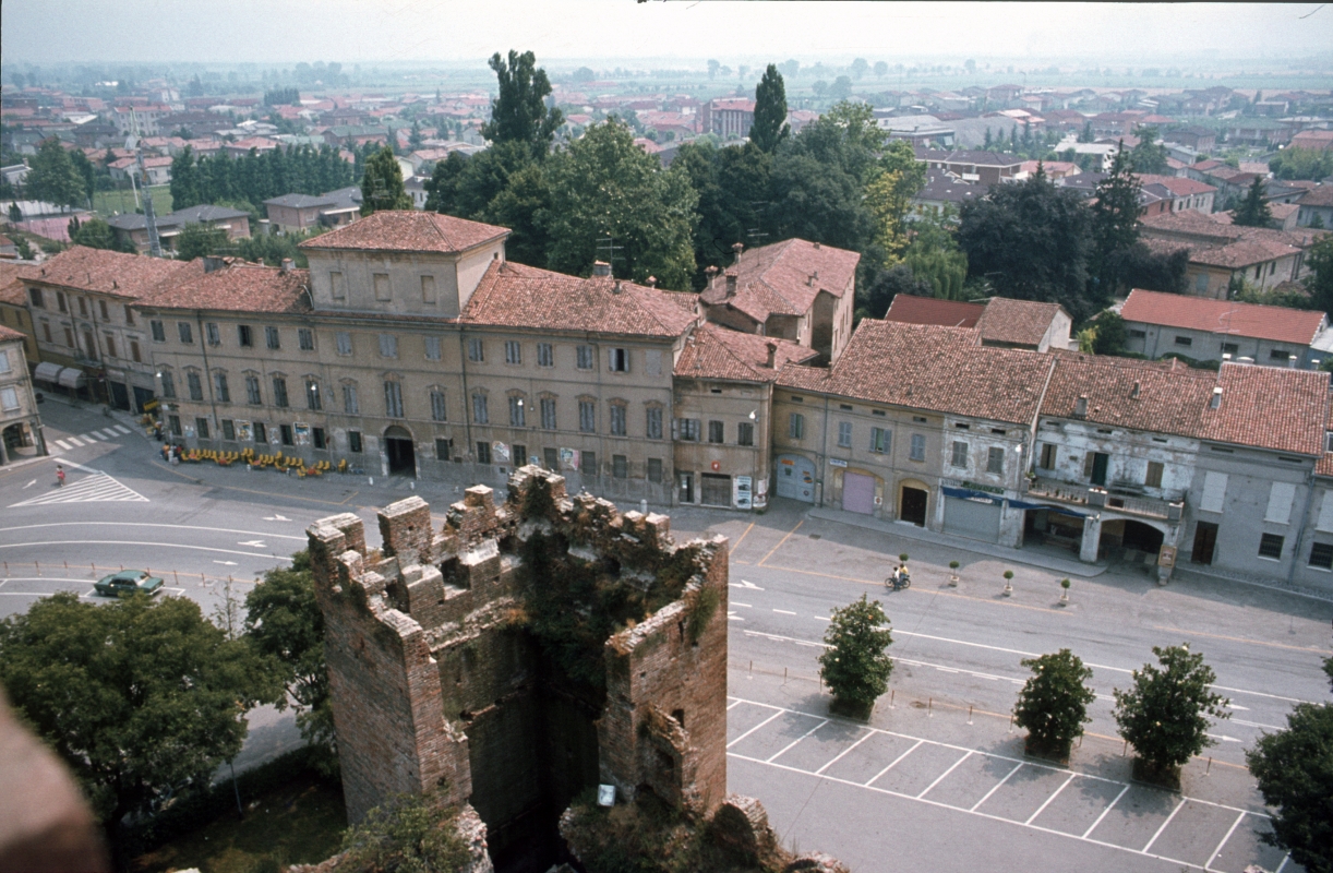 Veduta dal mastio della Rocca medievale - Rossreggiolo