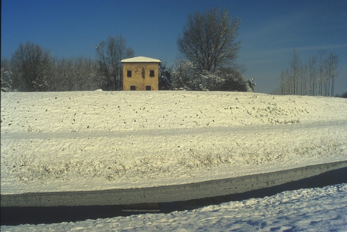 Inverno sulla Chiavica Vecchia (Cà Dal Vigliach) - Claudio Magnani