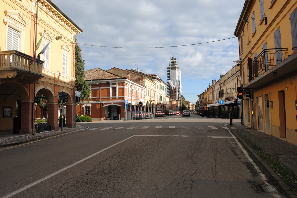 Corso Repubblica spopolato - Faustovezzani