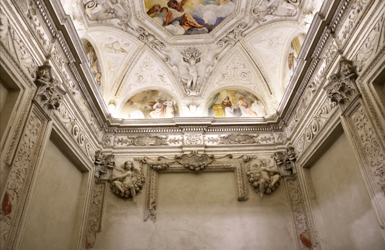 Gualtieri, palazzo bentivoglio, cappella, storie della vergine di scuola emiliana del 1605, 02 - Sailko
