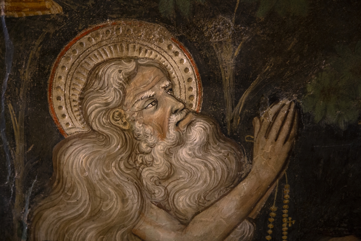 Affresco della Chiesa Superiore - Santuario del Sacro Speco - Simone Antonazzo / ENIT SpA