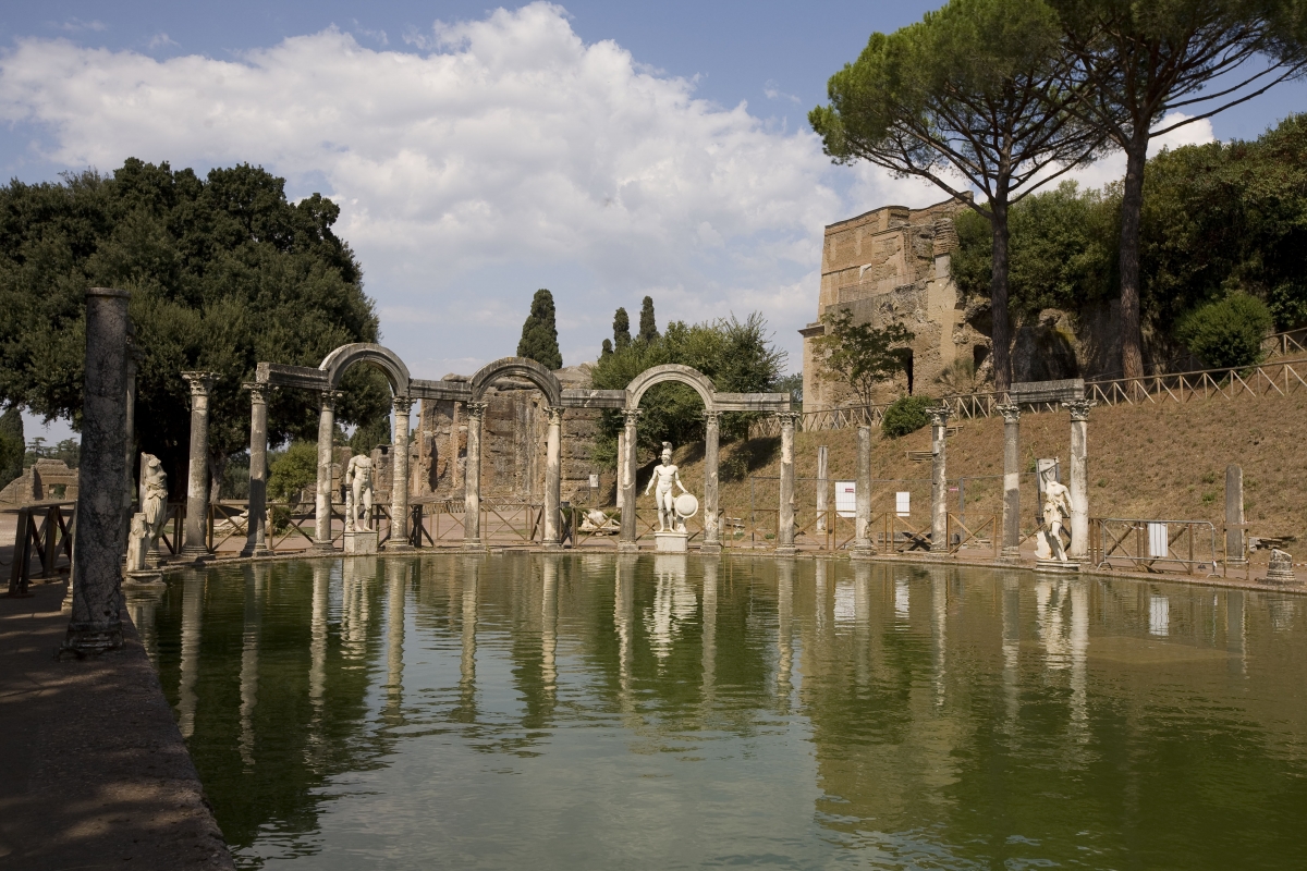Villa Adriana, il Canopo - Regione Lazio