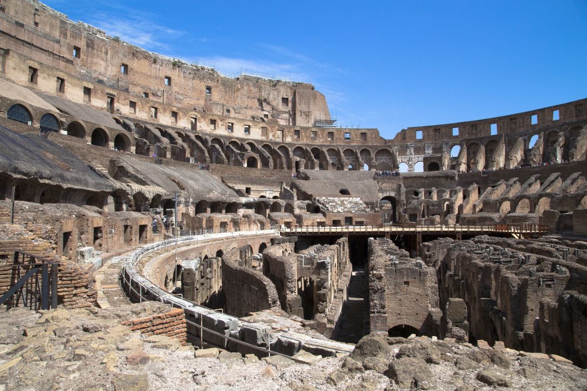 Interior of the Colosseum - Simone Antonazzo / ENIT SpA