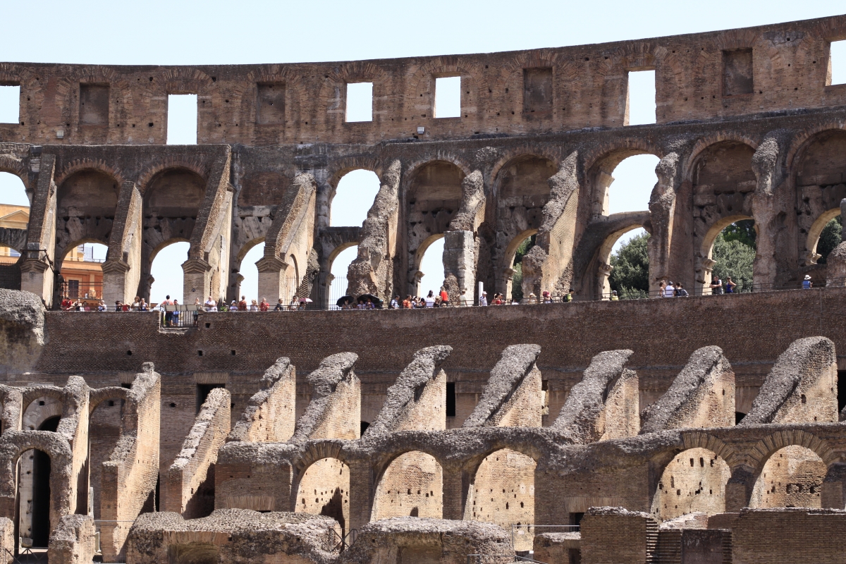 Dettaglio interno del Colosseo - Simone Antonazzo / ENIT SpA