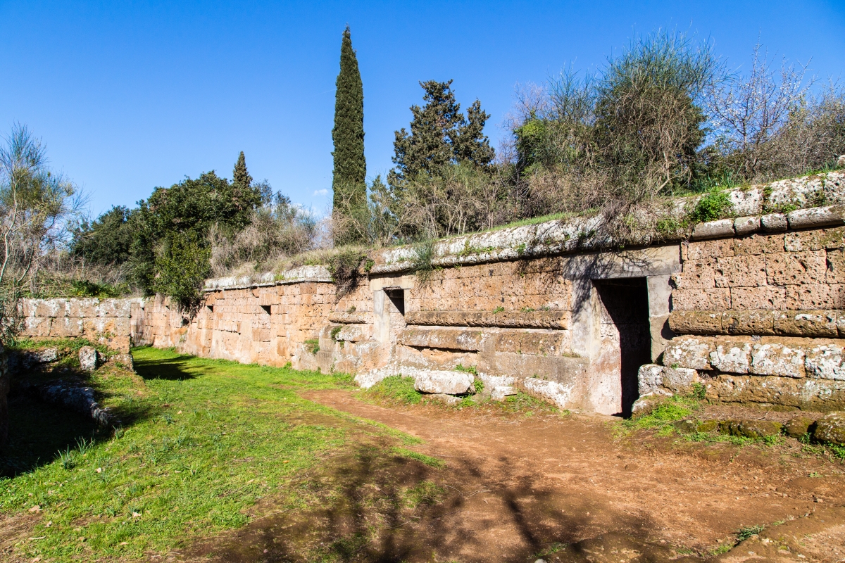 Etruscan tombs in the Necropolis of Cerveteri - Simone Antonazzo / ENIT SpA
