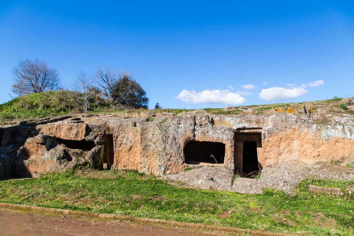 Etruscan tombs in the Necropolis of Cerveteri - Simone Antonazzo / ENIT SpA